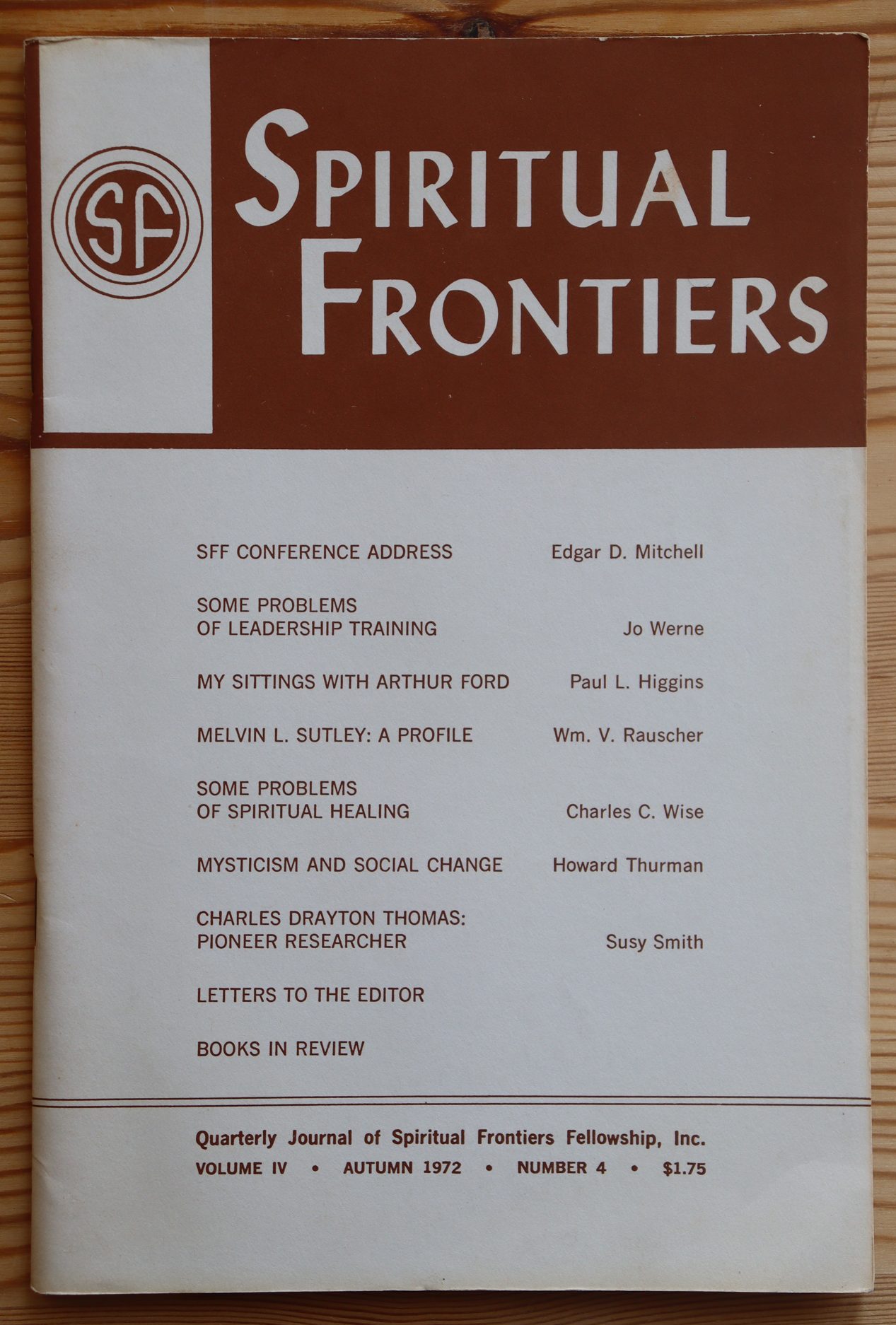 Spiritual Frontiers Magazine Lot of 13, 1971-1974 - Image 7