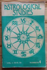Elizabeth Tessier – Astrological Studies Vol. 1 Number 4: Aspects