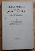 G. W. Coopland - Nicole Oresme and the Astrologers 1952
