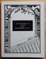Louise Fimlaid - Timetable of Life 1990