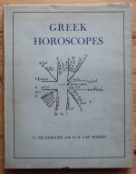Otto Neugebauer and H. B. Van Hoesen – Greek Horoscopes 1959, Copy 2