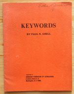 Paul R. Grell - Keywords 1970