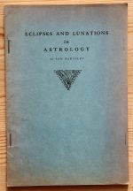 Sam Bartolet - Eclipses and Lunations in Astrology 1937, Copy 2